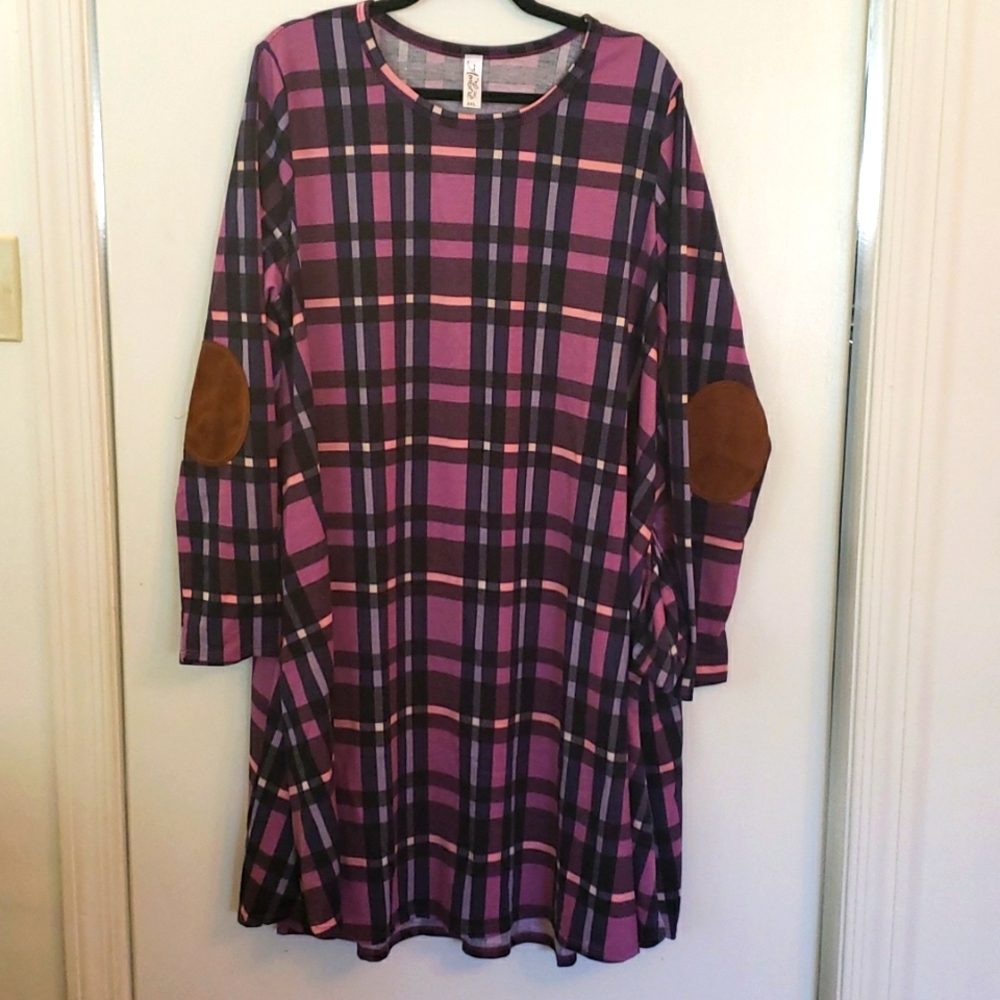 3x plaid dress